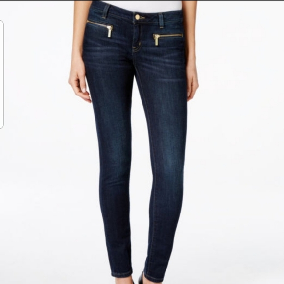 Michael Kors Denim - Michael Kors Zipper Pocket Skinny  Straight Jean's